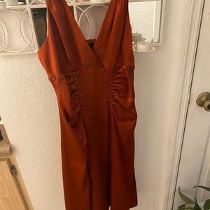 Bcbgmaxazaria size small orange red
